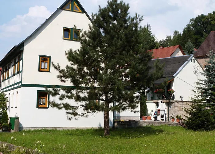 度假居 Ferienhaeusl Am Malerweg